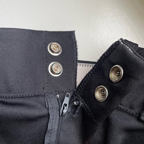 ๐๏ธ4 for $20๐๏ธ Alleson Athletic Youth Baseball Pants Small Elastic Bottom Black - Picture 3 of 8